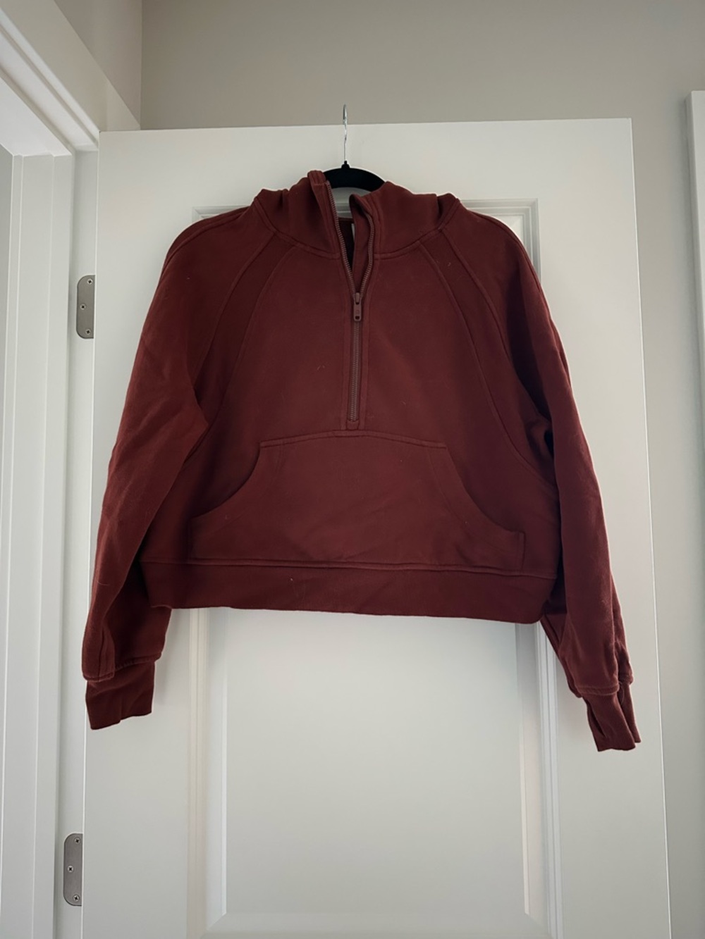 CRZ Yoga sweatshirt in rust brown